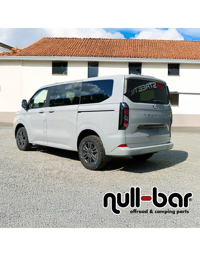 STREETEC « ultraLIFT » kit suspension filetée complet pour un rehaussement défini de + 0/20 mm à plus de 40 mm pour FORD TRANSIT/TOURNEO CUSTOM V710/NRN/NXN and VW T7, de Streetec