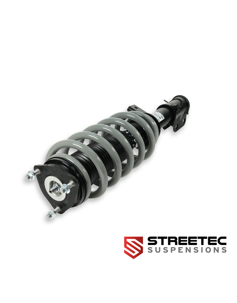 STREETEC « ultraLIFT » kit suspension filetée complet pour un rehaussement défini de + 0/20 mm à plus de 40 mm pour FORD TRANSIT/TOURNEO CUSTOM V710/NRN/NXN and VW T7, de Streetec