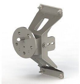 Ersatzrad-Haltemodul (Radschrauben) für unser modulares GTV-GMB Heckträgersystem "airline" für VW T5/T6