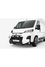 Front bar/bull bar (polished or black) for CITROEN JUMPER, Fiat Ducato, Opel Movano, Toyota Proace Max24, and Peugeot Boxer (2024+ models), D=60 mm
