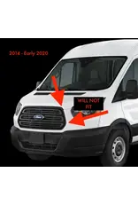 Ford Transit 2021 Aero hood spoiler / Déflecteur (becquet ) de capot