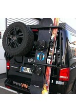 Porte ski/snowboard pour notre système porte charge modulable pour VW T5/T6 et MB VITO/VIANO