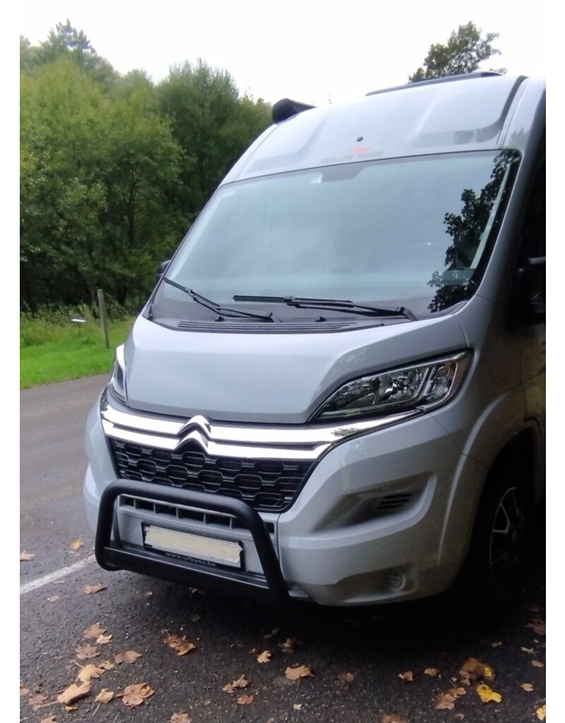 Pare buffle avant (poli ou noir) pour Citroen Jumper 2014+