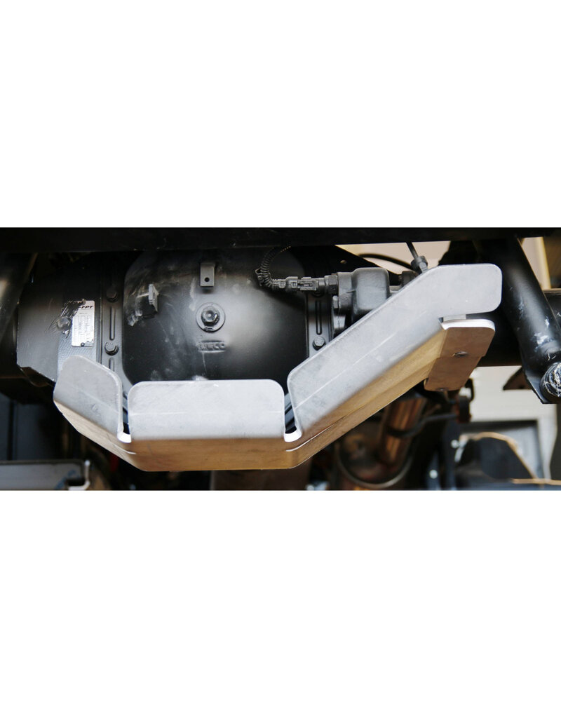 IVECO Daily 4x4 10/2019+ 10 mm alu - rear differential skid plate