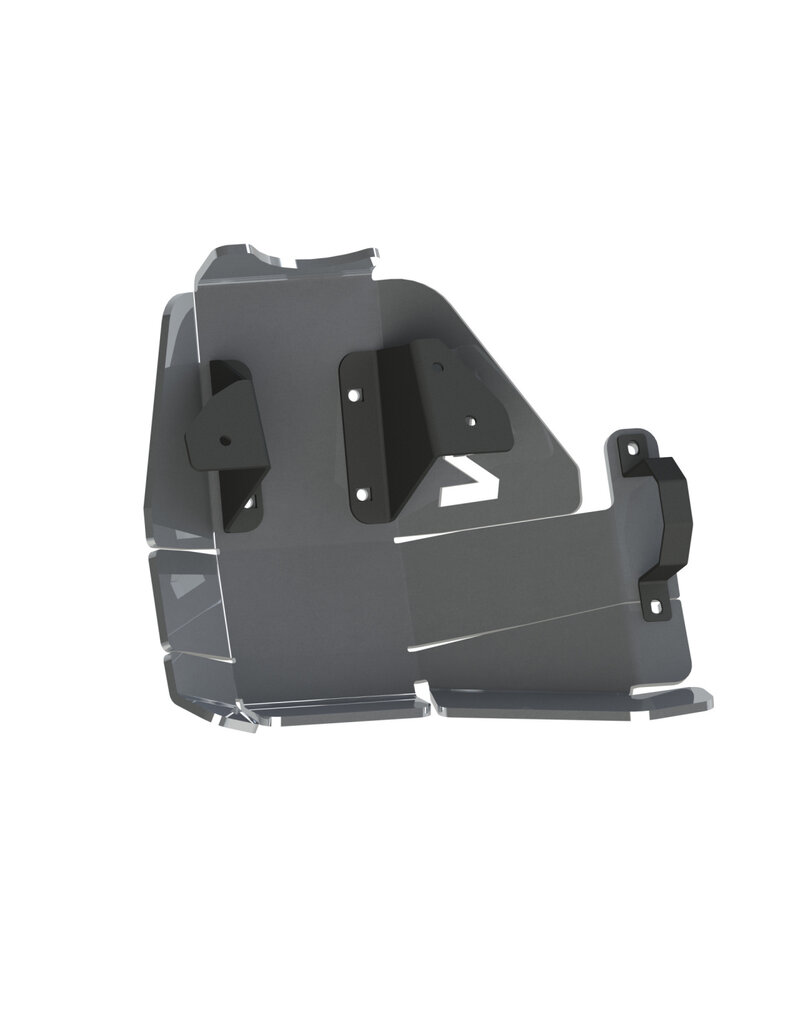 IVECO Daily 4x4 10/2019+  10 mm Alu Unterfahrschutz für Hinterachsdifferential