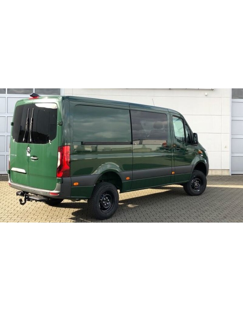 Mercedes Sprinter 906/907/ VW Crafter I / schwarze Stahlfelge 6.5x16  6/130  ET54 seidenmatt schwarz pulverbeschichtet