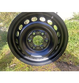 Mercedes Sprinter 906/907/ VW Crafter I / black steel rim 6.5x16  6/130, ET54 black powder coated
