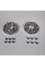 2 élargisseurs de voie à 23 mm (acier) pour FORD TRANSIT 2025+ avec jantes 6 trous (6x120)