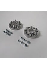 2 élargisseurs de voie à 30 mm (aluminium) pour FORD TRANSIT 2025+ avec jantes 6 trous (6x120)