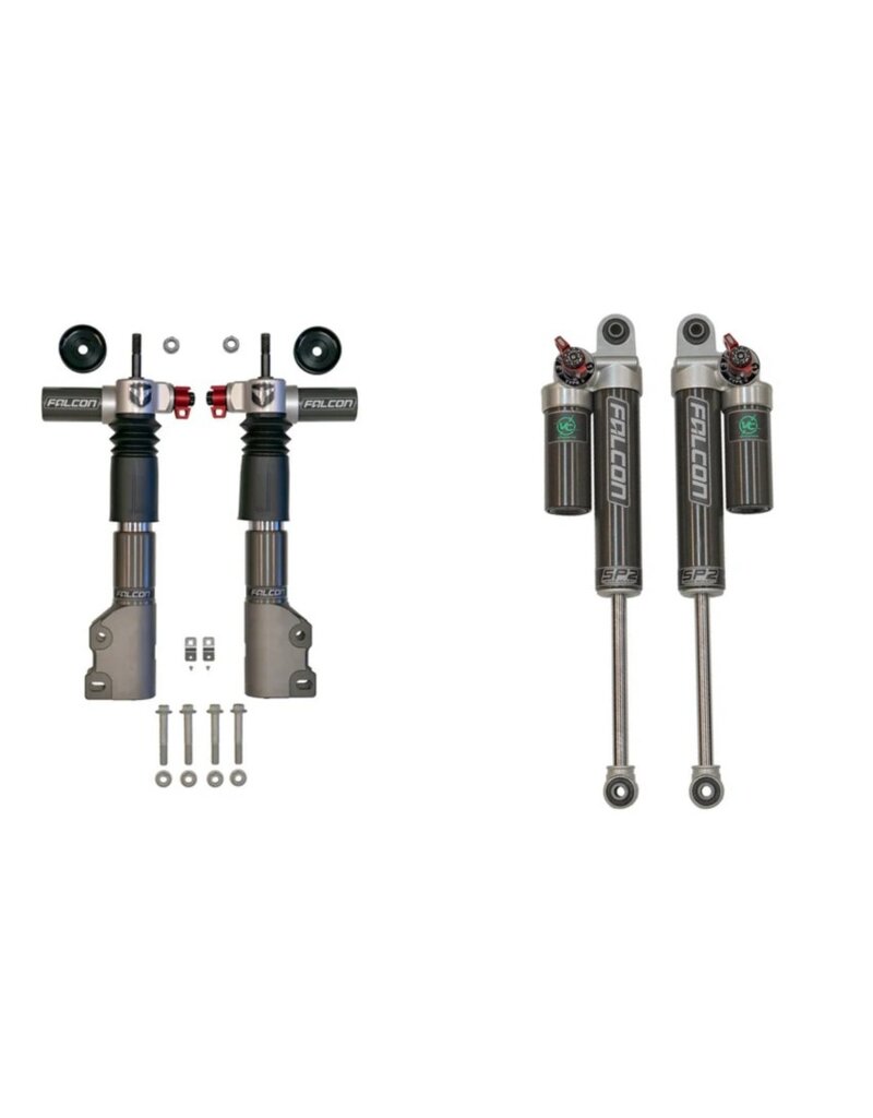 Falcon Suspension high performance upgrade package for Sprinter 906/NCV3 and 907/VS30 4x4 single rear wheel, by Van Compass