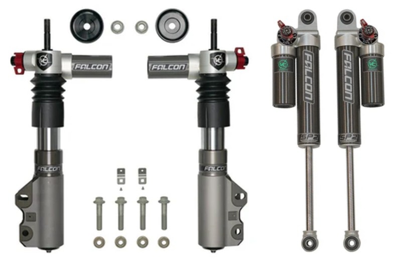 Kit de suspension haute performance Falcon pour Sprinter 906/NCV3 et 907/VS30 2WD à roue arrière simple, de Van Compass