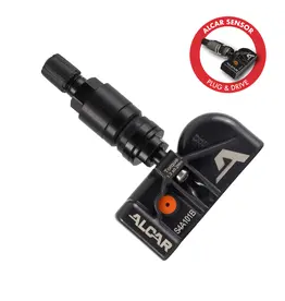 Alcar Plug&Drive steel TPMS Sensor black