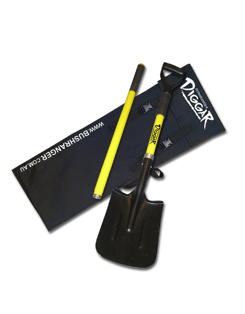 Bushranger Pelle Bushranger® “Diggar” – Deux Sections, Compacte & Polyvalente