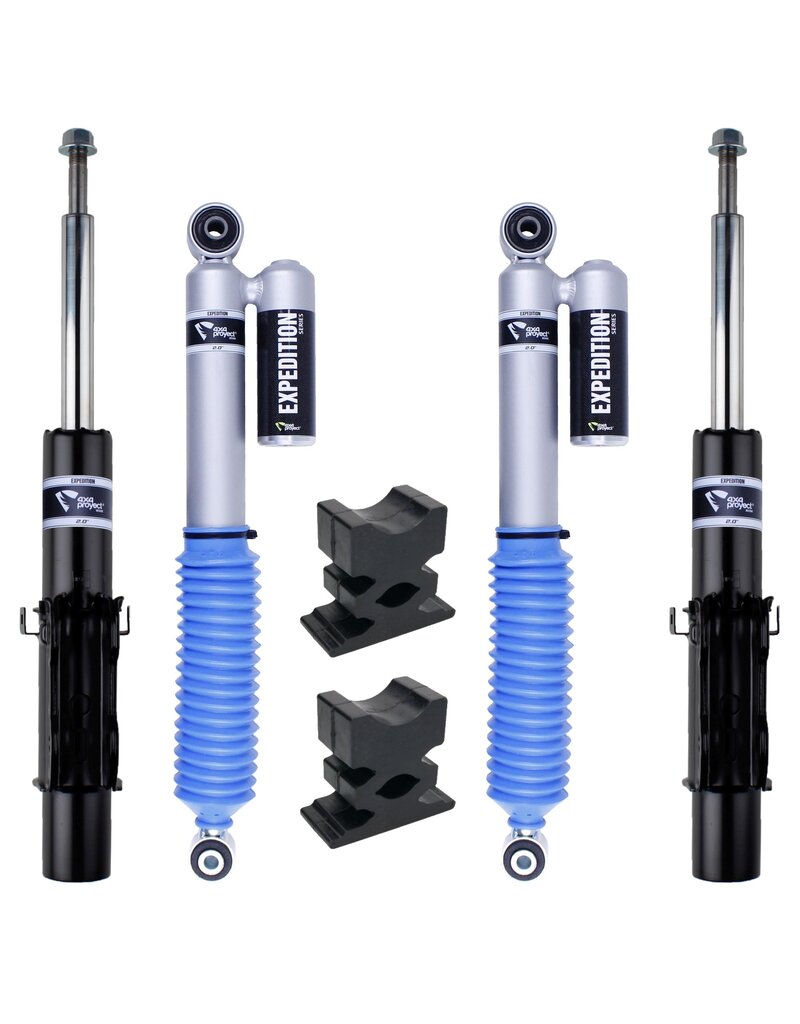 Kit de suspension Expedition 8027 - compatible avec les vans surélevé de 0 à 50 mm, pour Sprinter 906 /907 2WD (propulsion arrière), de 4x4Proyect