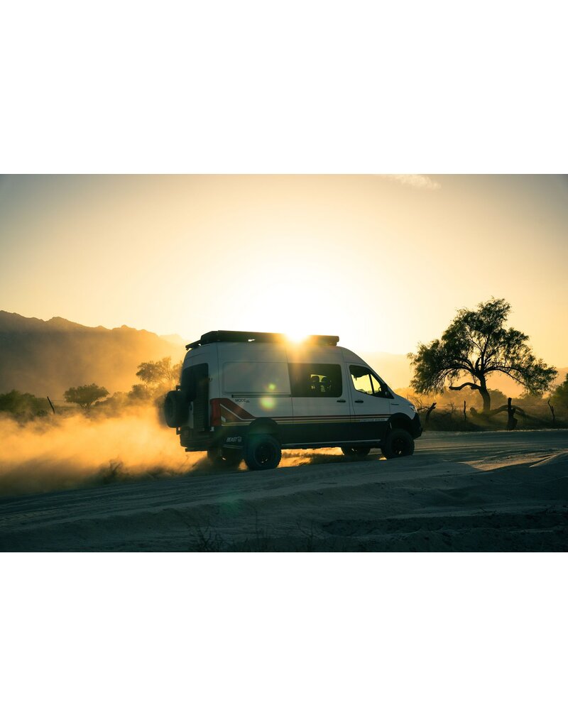 Offroad 2.65 Prerunner Fahrwerkssatz mit HA einstellbarer Fahrhöhe für Mercedes Sprinter 906/907 4x4 mit Höherlegung von 0-50 mm, von 4x4proyect