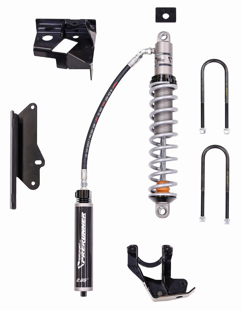 Kit de suspension Offroad 2.65 Prerunner pour Mercedes Sprinter 906/907 4x4 , réglable en hauteur (AR) avec rehausse de carrosserie de 0 à 50 mm, par 4x4proyect
