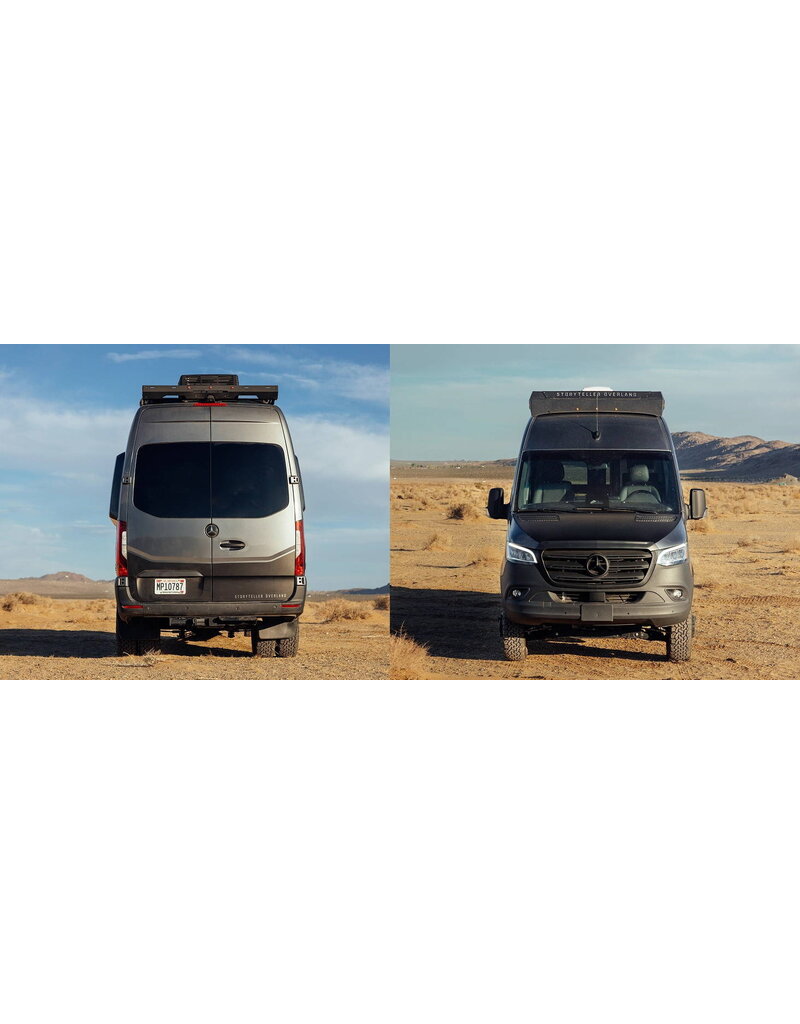 Kit de suspension Expedition 8035 - compatible avec les vans surélevé de 0 à 50 mm, pour Sprinter 906 /907 4x4  (ROUES JUMELÉES), de 4x4Proyect