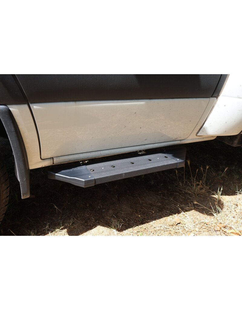 ergonomic side step /running board "PROBLACK", front for MB Sprinter 906 and 907