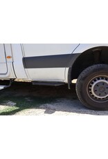 ergonomic side step /running board "PROBLACK", front for MB Sprinter 906 and 907