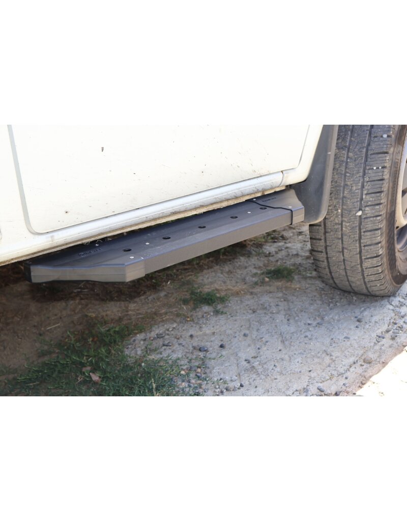 ergonomic side step /running board "PROBLACK", front for MB Sprinter 906 and 907