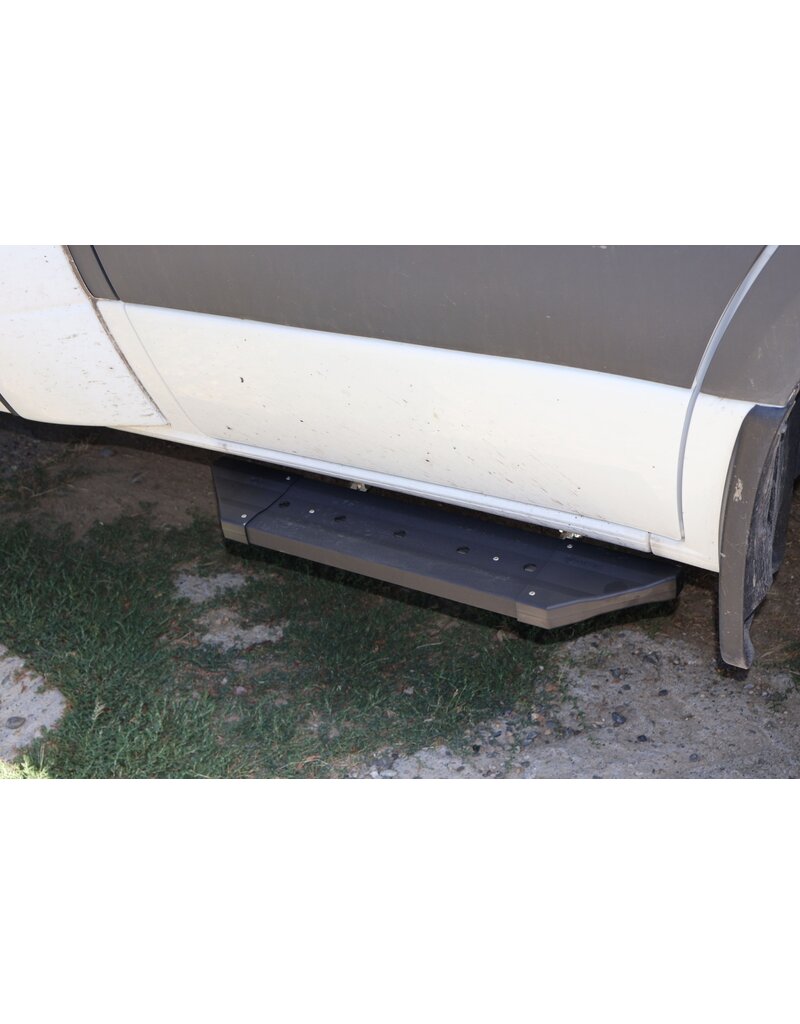 ergonomic side step /running board "PROBLACK", front for MB Sprinter 906 and 907