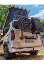 Heckträgersystem "Modular" für die Heckklappe des Ford Transit Custom / Tourneo Custom V710 (NRN/NXN) und VW T7 - New Transporter