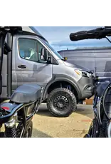 Desert Defender Radlaufverbreiterungen für große Reifen – spitz zulaufendes Heckdesign für maximale Reifenfreiheit, Komplettset für Sprinter 907/VS30