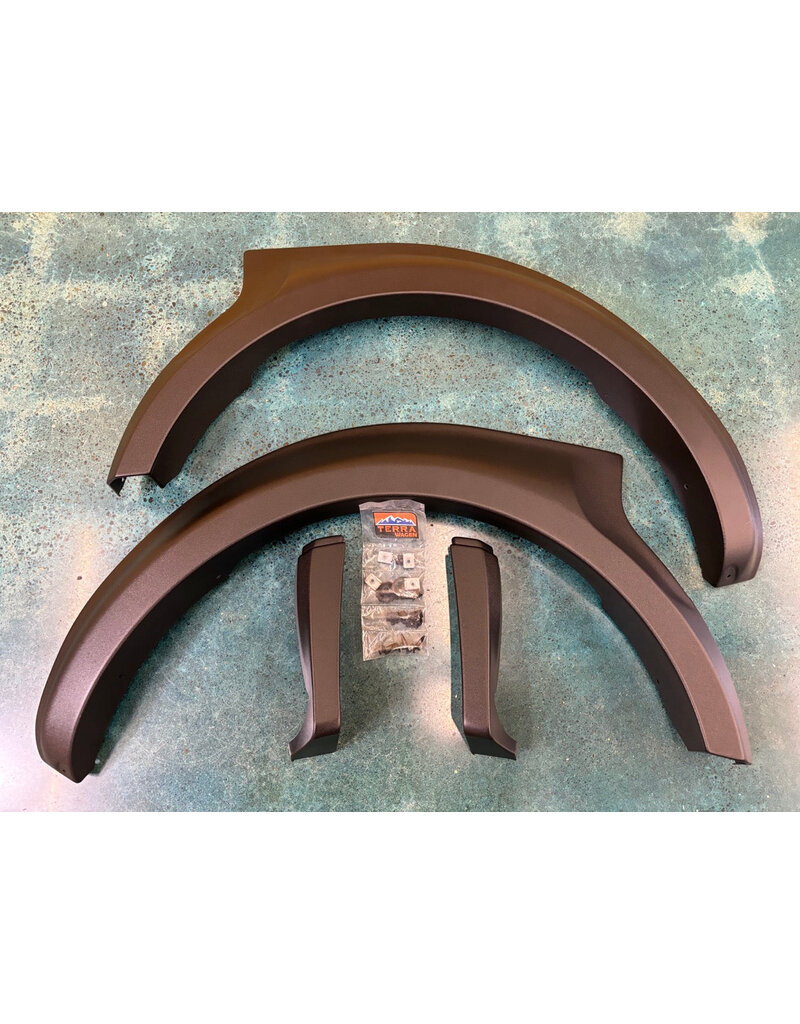 Desert Defender Big Tire Fender Flares – Design for max Tire Clearance , FRONT only kit for Sprinter 907/VS30