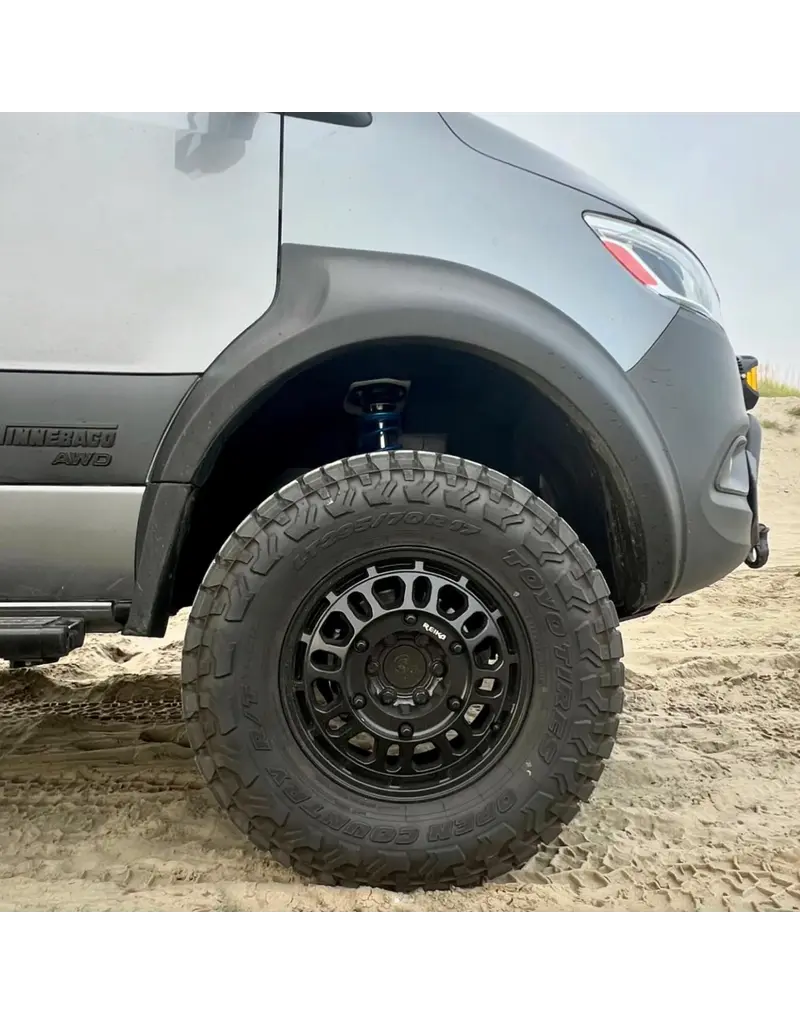 Desert Defender Élargisseurs d'ailes - Design arrière classique arrondi – Kit complet pour Sprinter 907/VS30