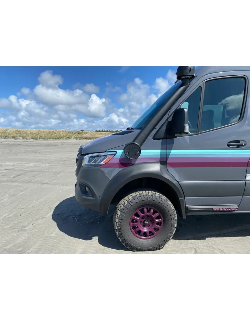 Desert Defender Fender Flares – Rounded Rear Arch, Single Cut , Full kit for Sprinter 907/VS30