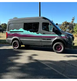 Desert Defender Radlaufverbreiterungen - Klassisch rund zulaufendes Heckdesign  – Komplettset für Sprinter 907/VS30