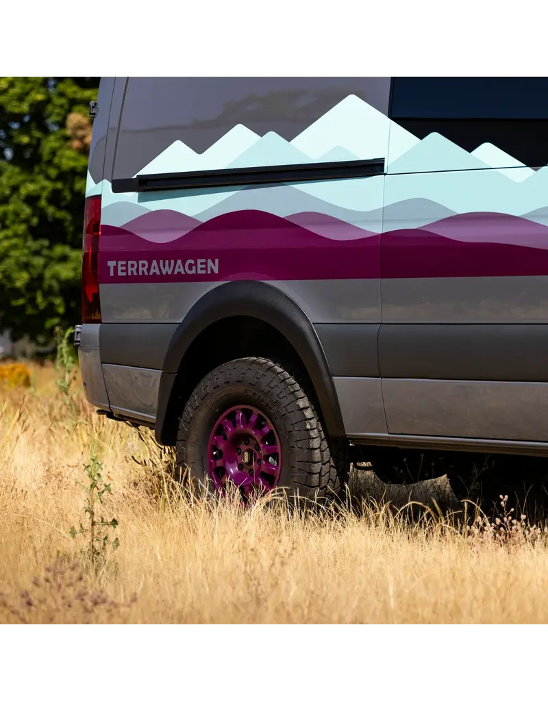 Desert Defender Fender Flares – Rounded Rear Arch, Single Cut , Full kit for Sprinter 907/VS30