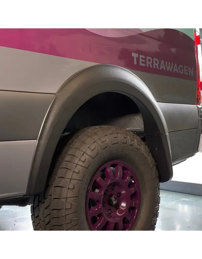 Desert Defender Élargisseurs d'ailes - Design arrière classique arrondi – Kit complet pour Sprinter 907/VS30