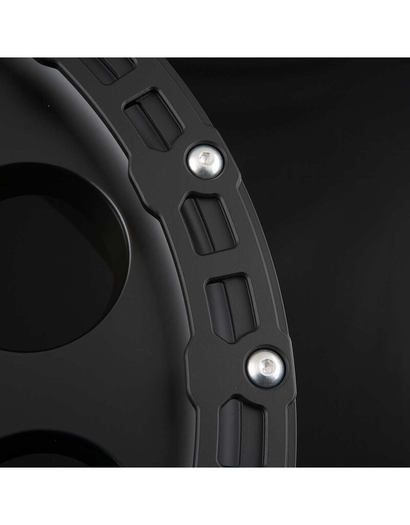 Delta Klassik B RUGGED Alufelge, schwarz , 8Jx17H2, 6x120, ET 40 für Ford Transit ab 2025 mit Rädern in 6x120