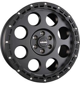 Delta Klassik B RUGGED Alufelge, schwarz , 8Jx17H2, 6x120, ET 40 für Ford Transit ab 2025 mit Rädern in 6x120