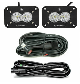 S2 Sport Black Flush Mount LED Light Pod – Reverse Kit (Universal)