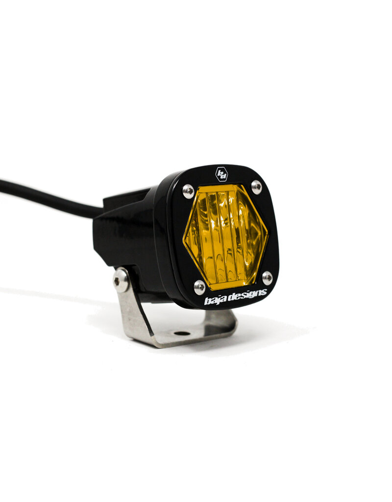 S1 – Bloc LED auxiliaire noir – Universel de BAJA DESIGNS