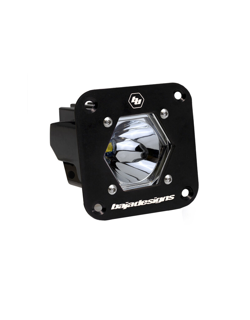 Baja Designs S1 – Schwarzer LED-Einbauscheinwerfer – Universal