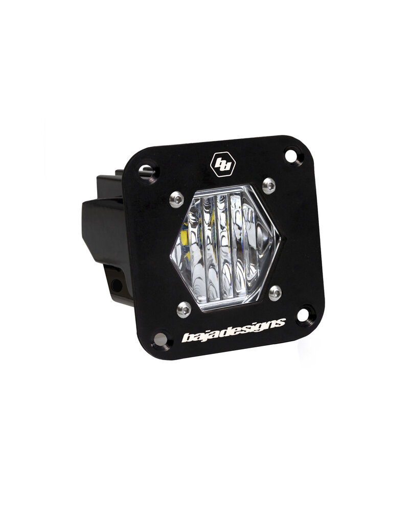 Baja Designs S1 – Schwarzer LED-Einbauscheinwerfer – Universal