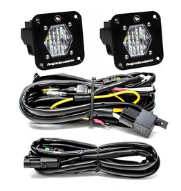 BAJA DESIGNS S1 – Schwarzer LED-Einbauscheinwerfer Rückfahrlicht-Kit – Universal