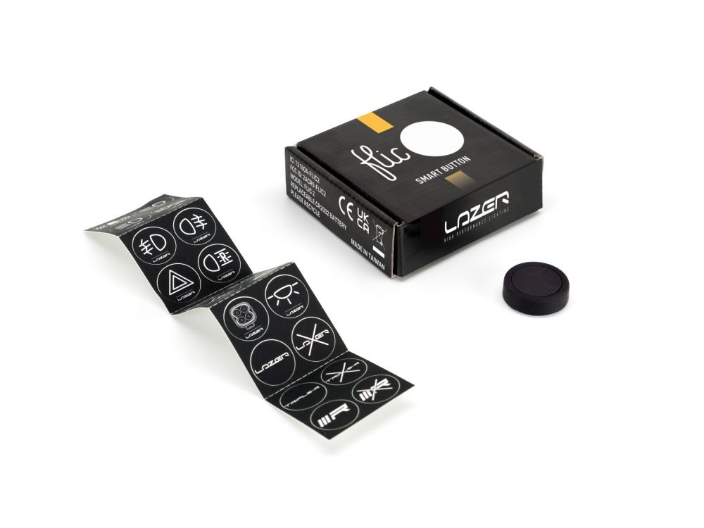 Bouton intelligent FLIC contrôle et flexibilité lors de l'installation d'un éclairage supplémentaire