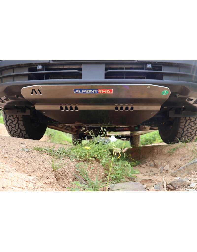 Plaque de protection /blindage moteur + boîte de vitesses, aluminium 6 mm pour VW T7 (NRN/NXN) (2025+)