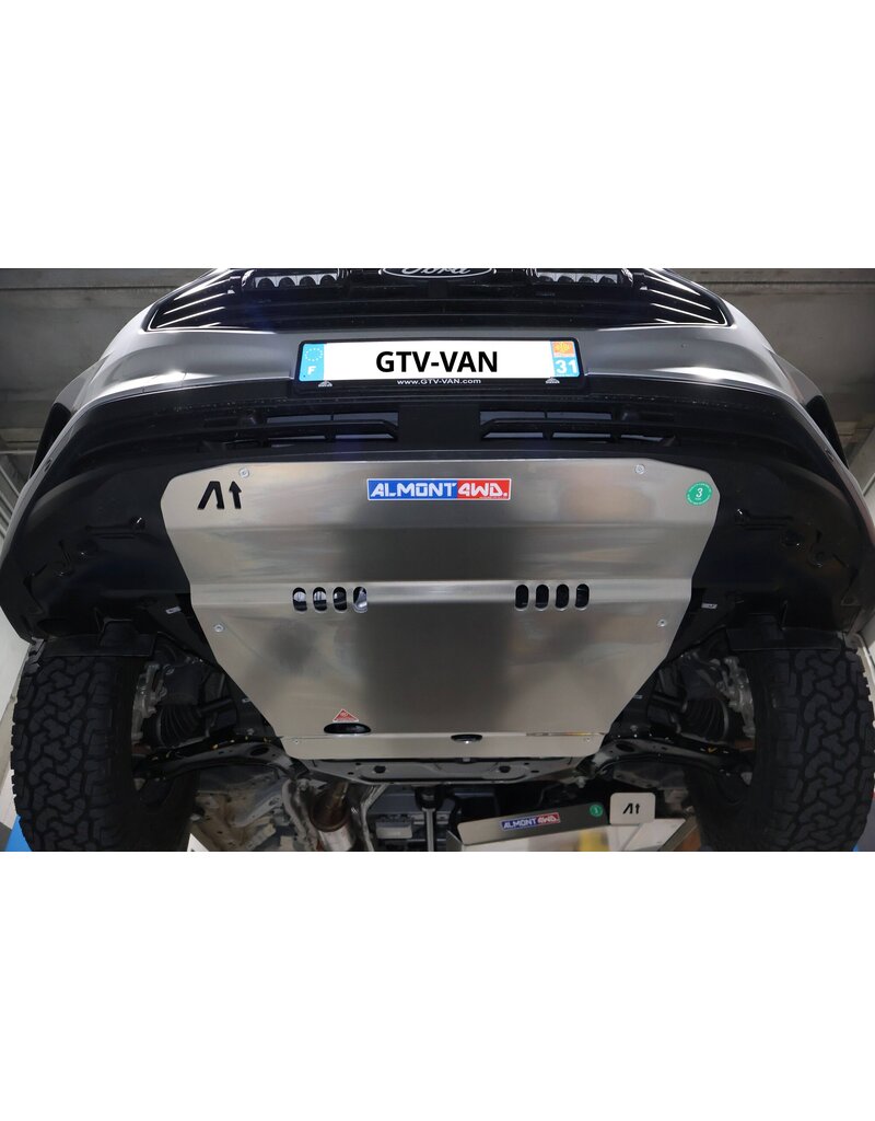 Unterfahr-Schutzplatte Motor+ Getriebe, 6 mm Aluminium für  VW T7 (NRN/NXN) (2025+)