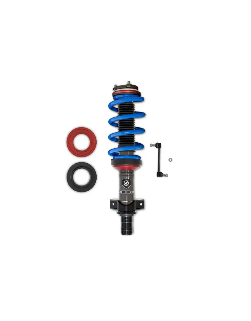 INVERTED MONOTUBE RALLY STRUT (PAIR)/ front shock - for FORD TRANSIT 2015+ (AWD & 2WD) by VAN COMPASS