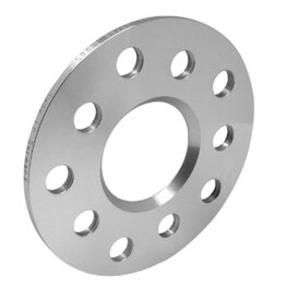 2 aluminum wheel spacers, 15 mm each (30 mm/axle) for FORD TRANSIT CUSTOM V710 (NRN/NXN) 6x120 and VW Transporter T7 (2025+)