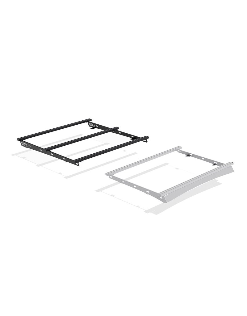 1/2 Basic Space Rack – modulares universelles Dachträgersystem für Ford Transit/Tourneo Custom  (V710/NRN/NXN) & VW Transporter T7 (MSN)