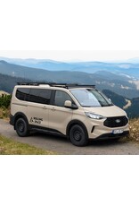 Basic Space Rack lang – modulares universelles Dachträgersystem für Ford Transit/Tourneo Custom (V710/NRN/NXN) & VW Transporter T7 (MSN) mit kurzem Radstand