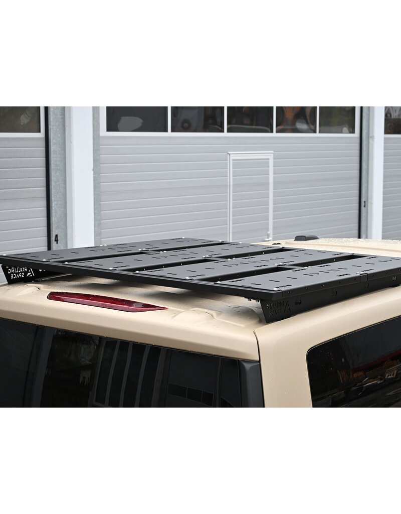 1/2 Space Rack Advanced – modulares universelles Dachträgersystem für Ford Transit/Tourneo Custom (V710/NRN/NXN) & VW Transporter T7 (MSN) mit kurzem Radstand