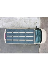 Space Rack Advanced long – le système de galerie de toit modulaire universel pour Ford Transit/Tourneo Custom type V710/NRN/NXN et VW Transporter T7 type MSN, empattement court