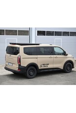 1/2 Space Rack PRO – modulares universelles Dachträgersystem für Ford Transit/Tourneo Custom (V710/NRN/NXN) & VW Transporter T7 (MSN) mit kurzem Radstand